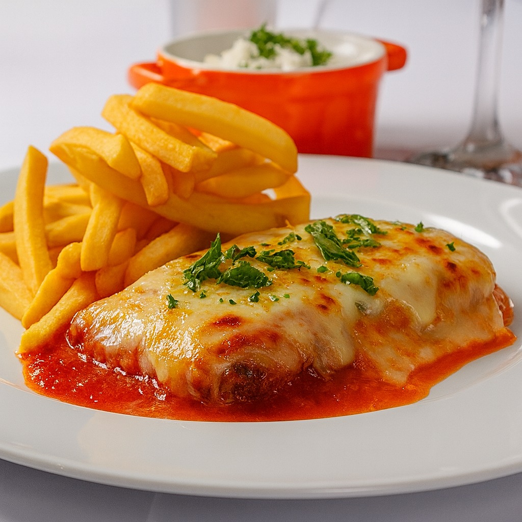 2 Marmitex Grande Parmegiana